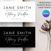 Canva Signing Agent Business Card