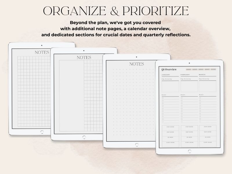 Side Hustle Planner | Digital Planner