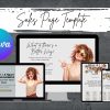 Sales Page Template Canva