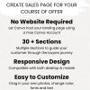 Sales Page Template Canva